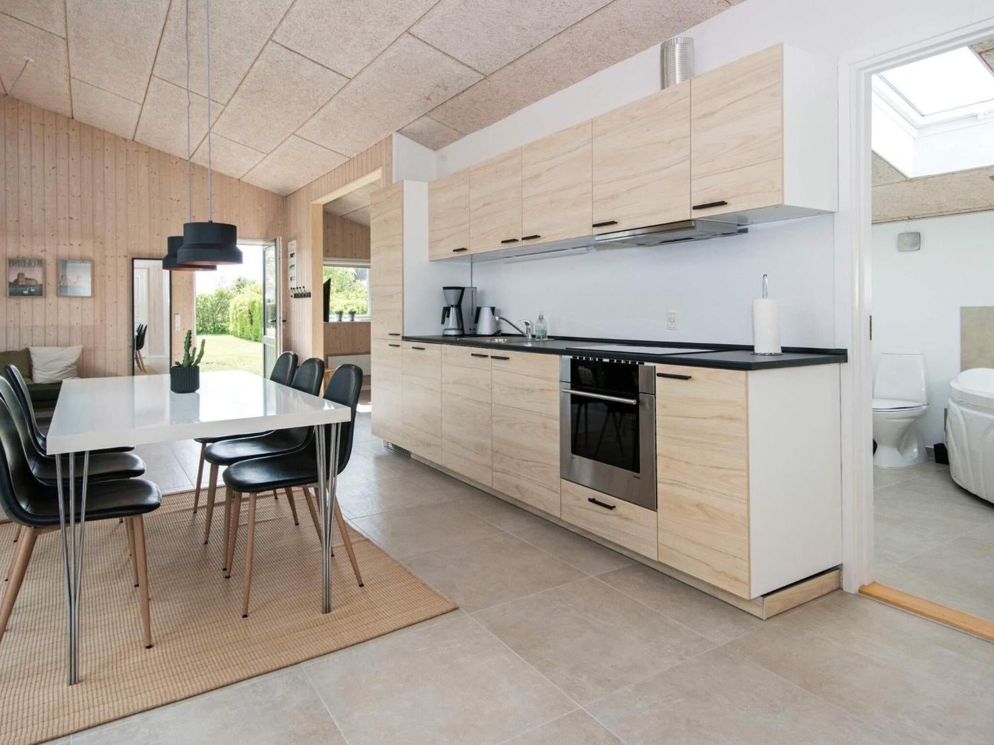 6 Person Holiday Home In Bjert Sonder Bjert Bagian luar foto